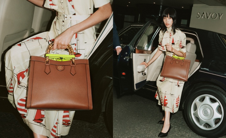 Gucci представили обновленную сумку Diana с бамбуковой ручкой: фото
